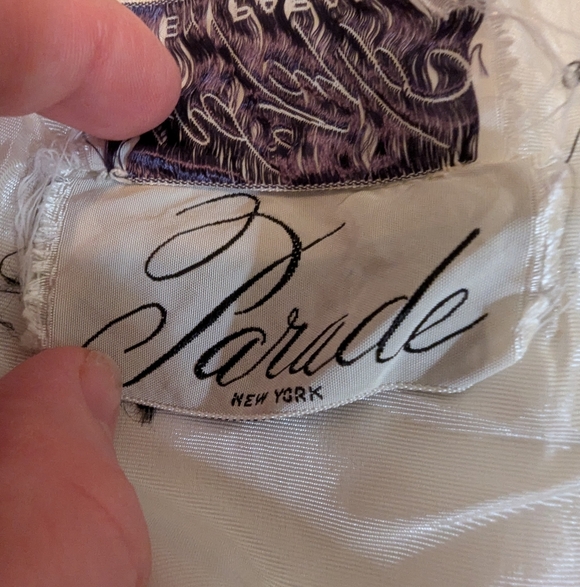 Vintage 1960s Lord & Taylor Parade White Sleeveless Dress Pleated Skirt Small - Picture 6 of 13